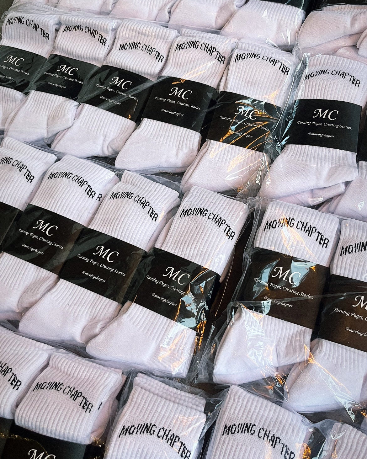 Moving Chapter Crew Socks - 2 Pairs